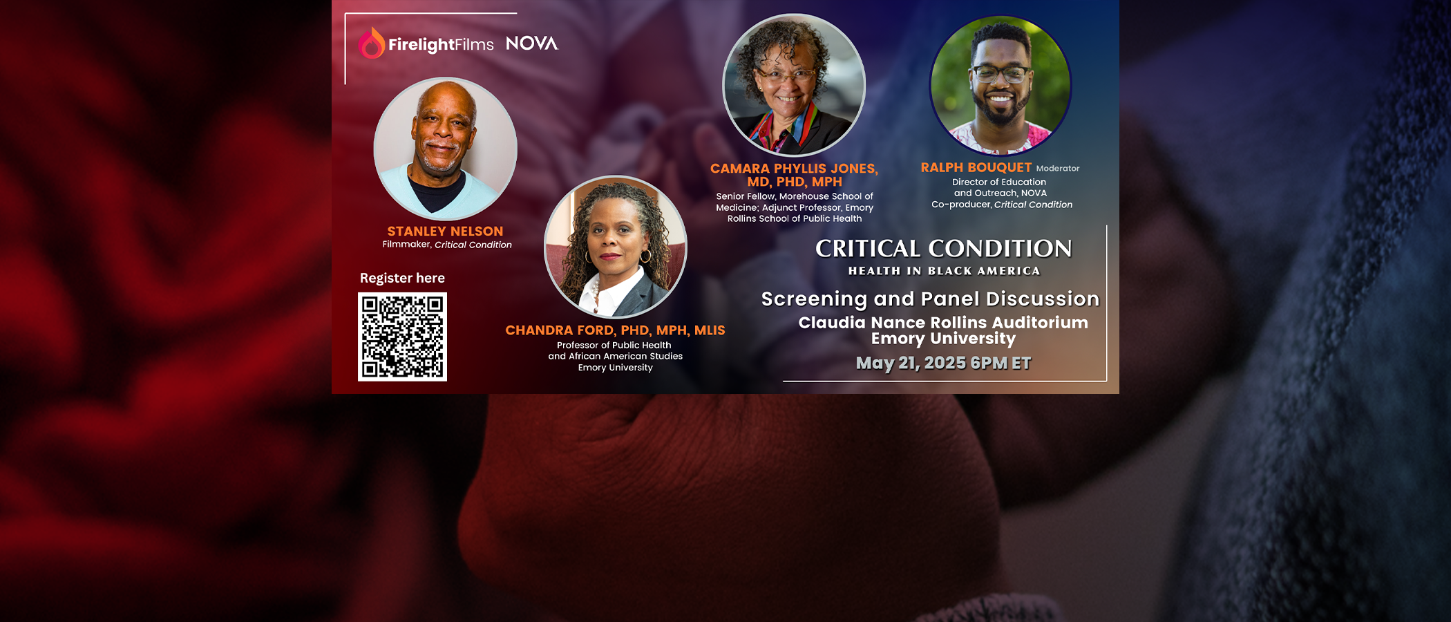 Critical Condition: Health in Black America Screening and Panel Discussion