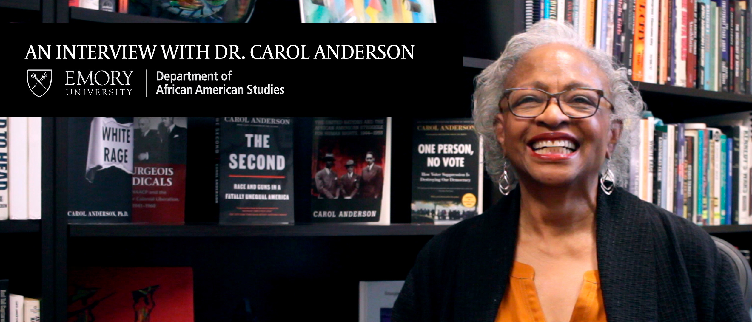 Dr. Carol Anderson Interview