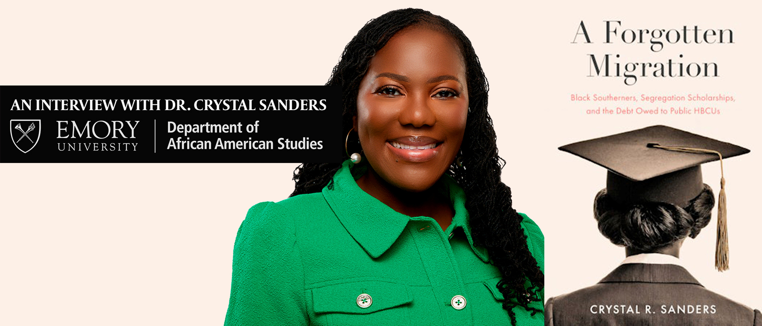 Dr. Crystal Sanders Interview