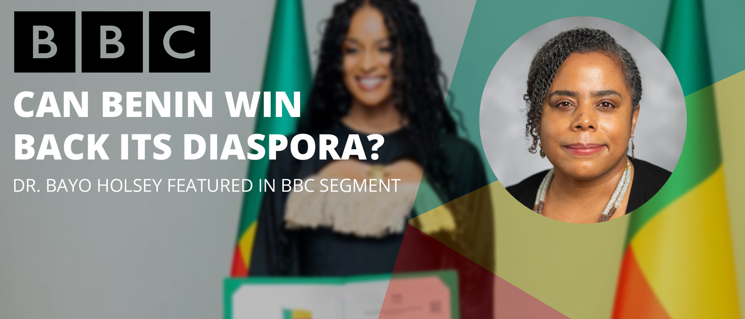 Dr. Bayo Holsey featured in BBC Segment