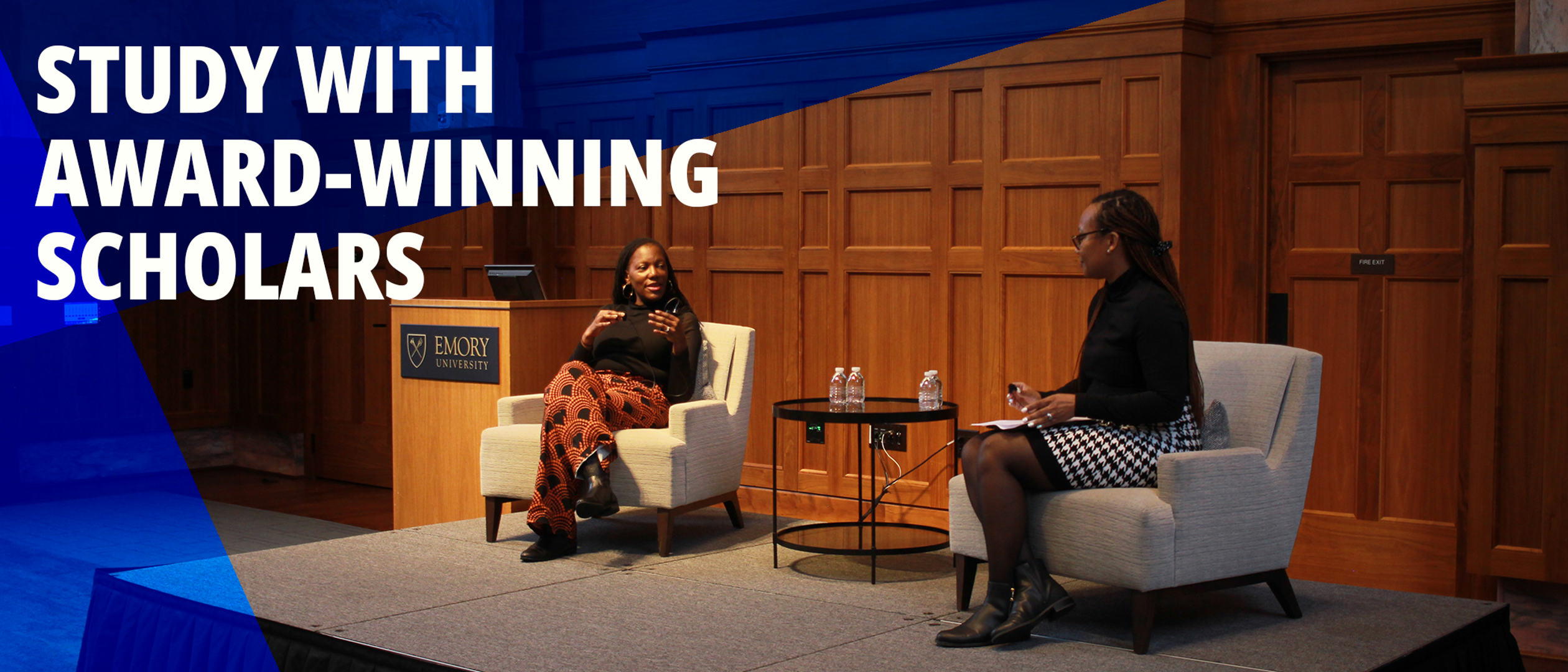 Study With Award Winning Scholars